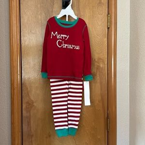 Jingles & Joy Merry Christmas 2 piece unisex pajama set